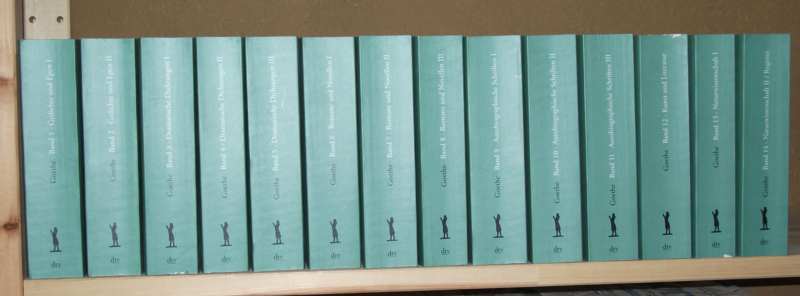 Goethe, Werke. Hamburger Ausgabe in 14 Bänden