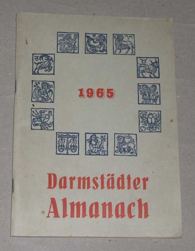 Darmstädter Almanach 1965.