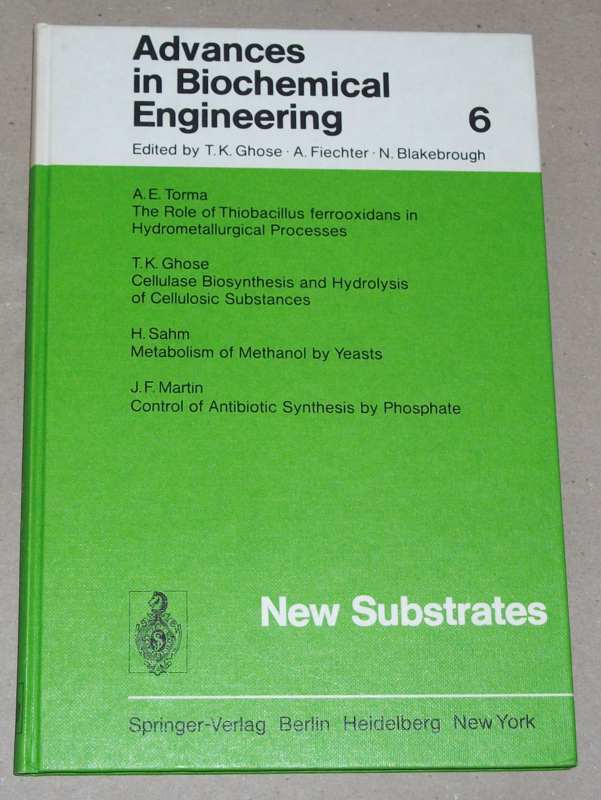 Ghose, Advances in biochemical engineering 6