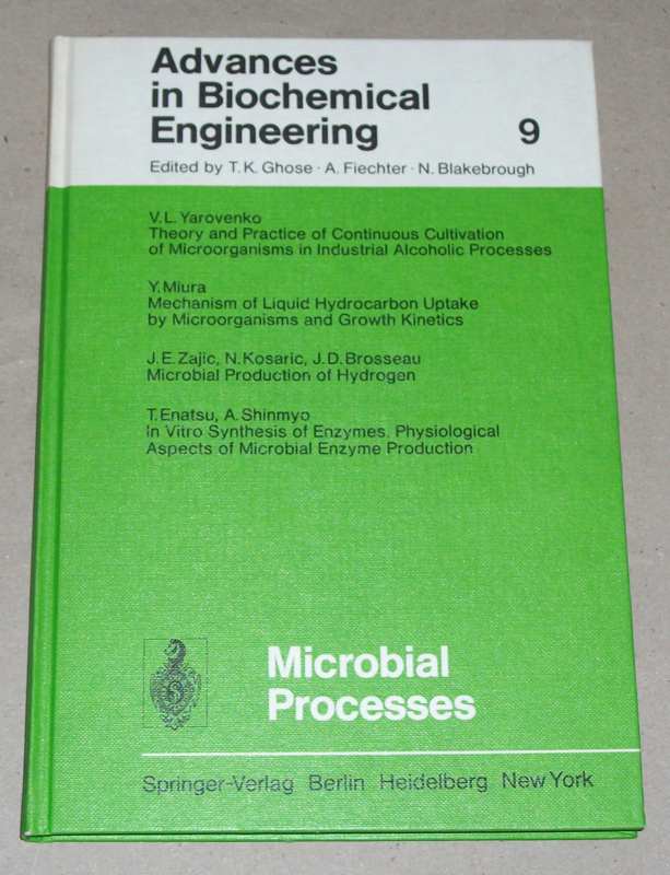 Ghose, Advances in biochemical engineering 9