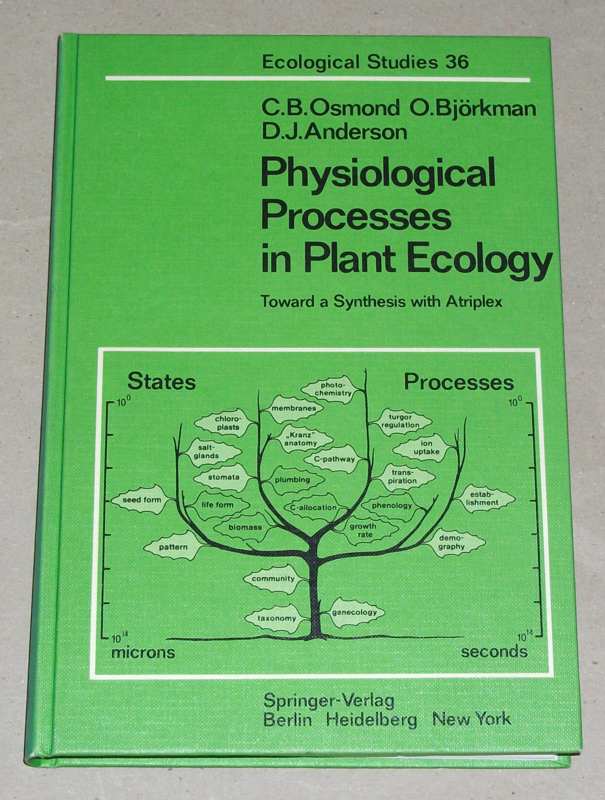 Osmond, Physiological processes in plant ecology