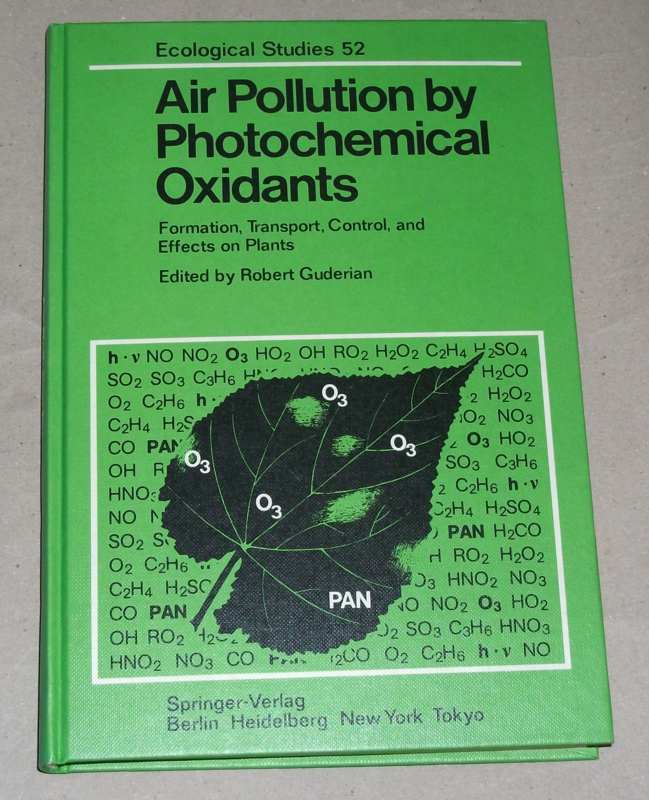 Guderian, Air pollution by photochemical oxidants