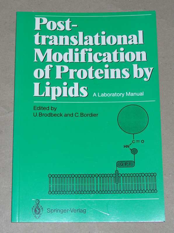 Brodbeck, Post-translational modification of proteins by lipids