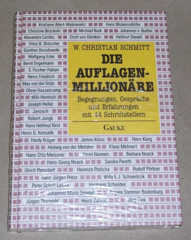 Schmitt, Die Auflagen-Millionäre