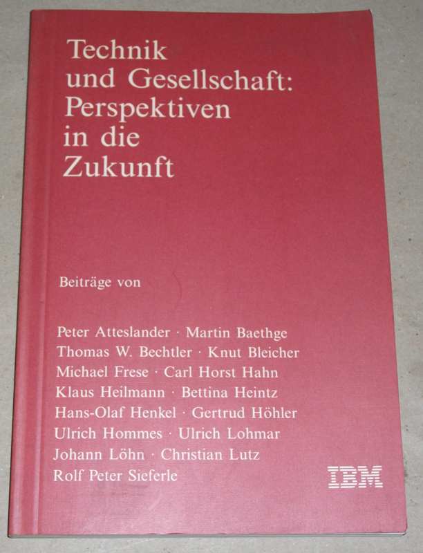 Technik und Gesellschaft: Perspektiven in die Zukunft