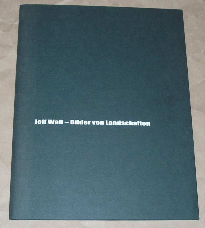 Jeff Wall - Bilder von Landschaften.