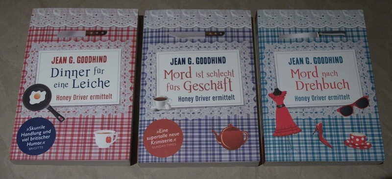 Goodhind, Dinner für eine Leiche / Mord ist schlecht fürs Geschäft / Mord nach D