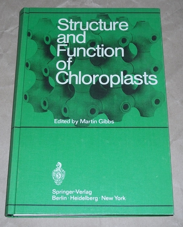 Gibbs, Structure and function of chloroplasts