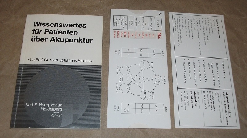 Bischko, Wissenswertes für Patienten über Akupunktur + Akupunkturselektor.