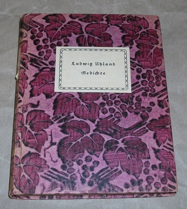 Uhland, Gedichte.
