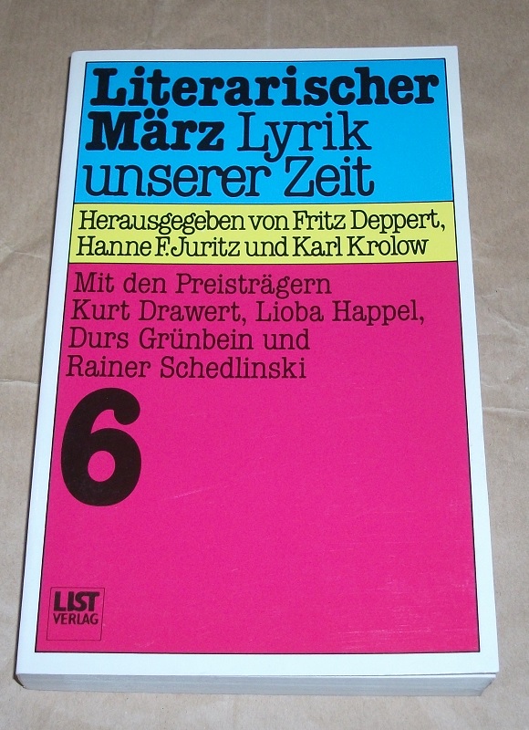 Deppert, Literarischer März, 6 : Darmstadt.