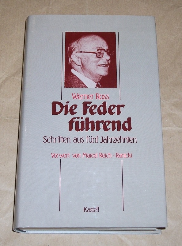 Ross, Die Feder führend.