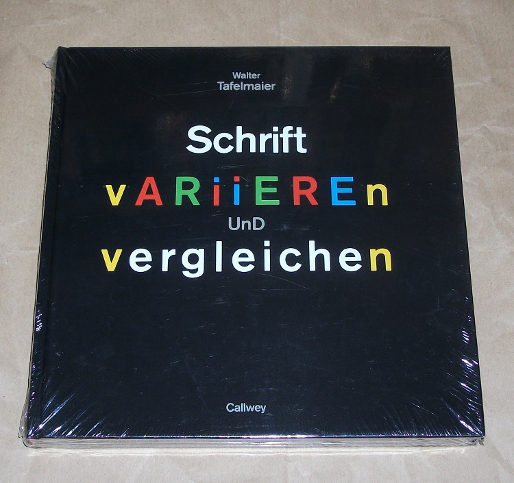 Tafelmaier, Schrift variieren und vergleichen.