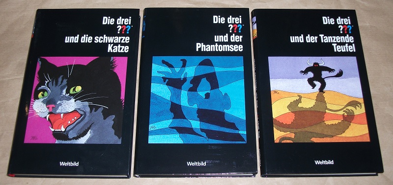 Arden, Die drei ??? ...und der Phantomsee / ...und die schwarze Katze / ...und der tanzende Teufel.
