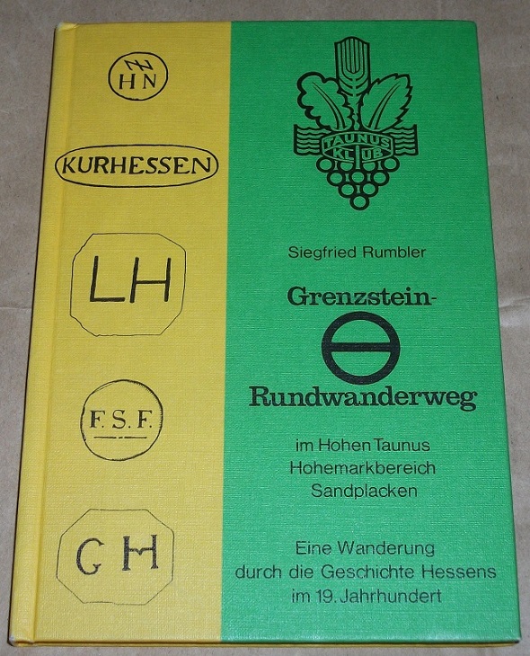 Rumbler, Grenzstein-Rundwanderweg im hohen Taunus, Hohemarkbereich, Sandplacken.