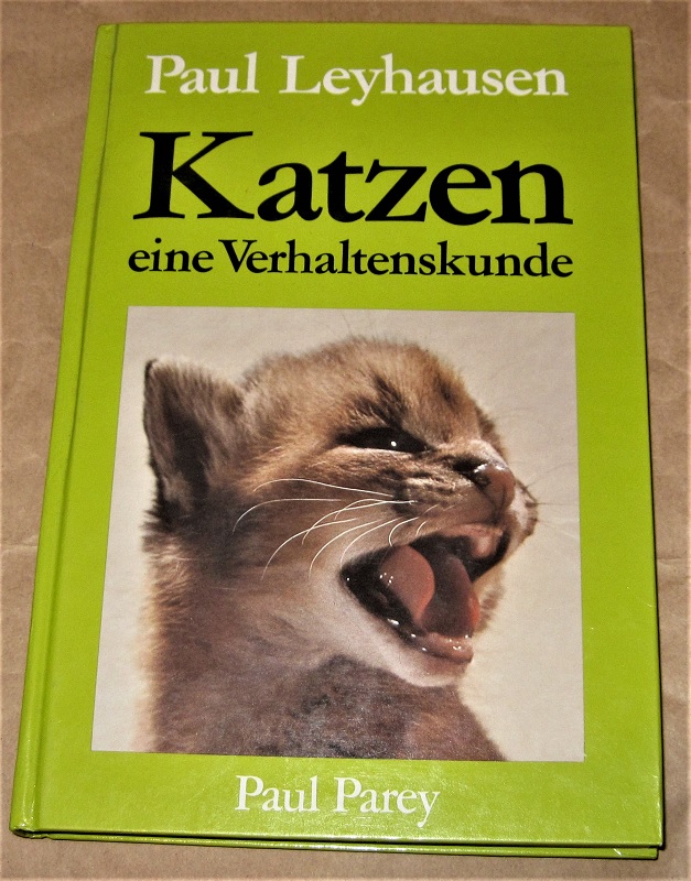 Leyhausen, Katzen, eine Verhaltenskunde.