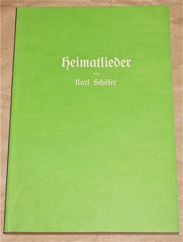 Schäfer, Heimatlieder.