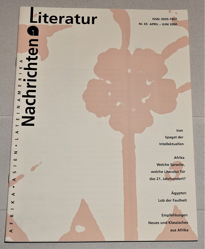 Literaturnachrichten. Nr. 65, April - Juni 2000.