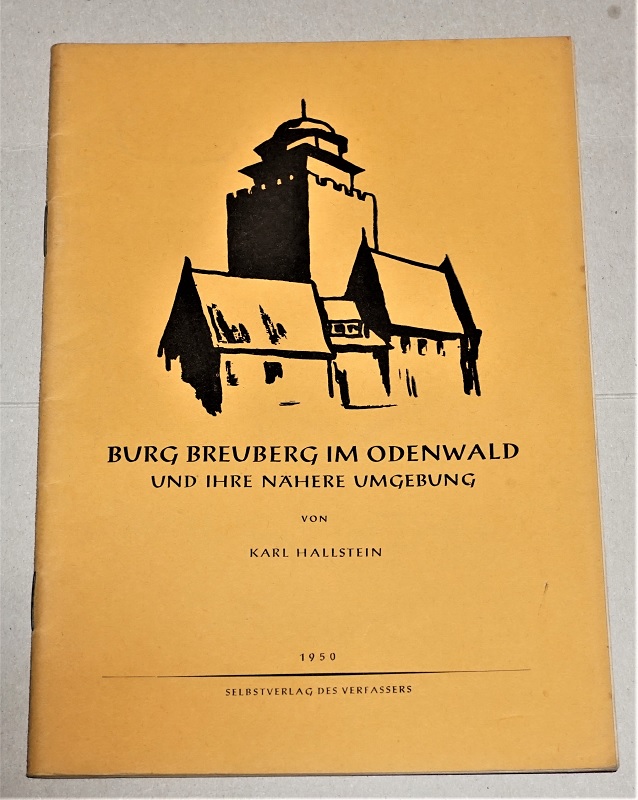 Hallstein, Burg Breuberg im Odenwald und ihre nähere Umgebung.