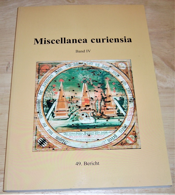 Miscellanea curiensia Bd. 4.