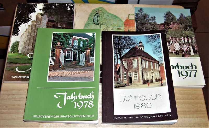 Heimatverein der Grafschaft Bentheim: Jahrbuch des Heimatvereins der Grafschaft Bentheim 1975 / 1976 / 1977 / 1978 / 1980.