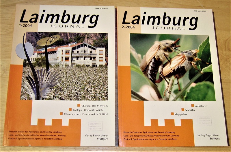 Land- und forstwirtschaftliches Versuchszentrum Laimburg: Laimburg-Journal Heft 1 + 2 / 2004.