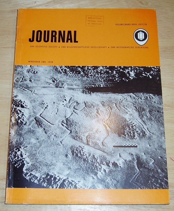 Southwest Africa Scientific Society: Journal. Band XXXII 1977/1978.