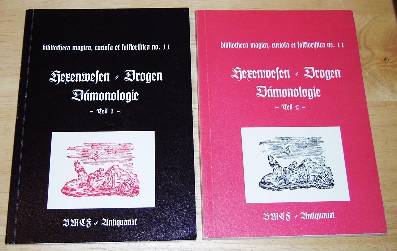 BMCF-Antiquariat: Hexenwesen, Drogen, Dämonologie Teil 1 + 2.