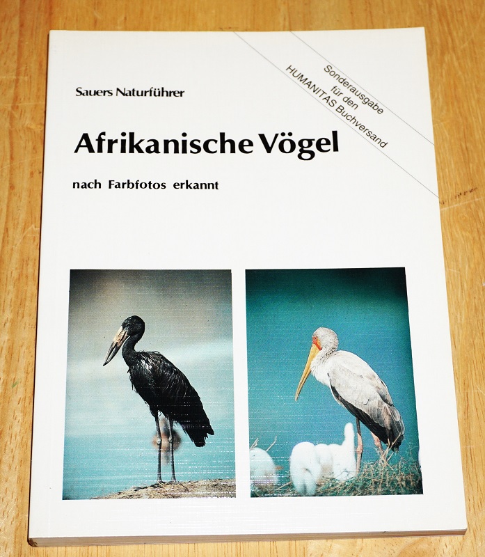Sauer, Afrikanische Vögel nach Farbfotos erkannt.