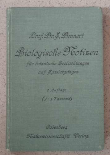 Dennert: Biologische Notizen