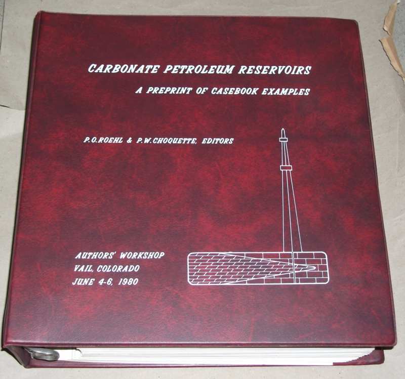 Roehl, Carbonate petroleum reservoirs