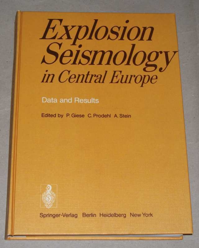 Giese, Explosion seismology in Central Europe