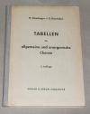 Staudinger, Tabellen für allgemeine und anorganische Chemie