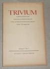 Trivium. Jahrgang 1 Heft 2.