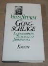 Sturm, Gongschläge.