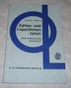 Schärf, Zahlen- und Logarithmentafeln für Ingenieurschulen.