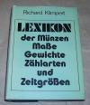 Klimpert, Lexikon der Münzen, Masse, Gewichte, Zählarten und Zeitgrössen...