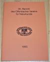 Offenbacher Verein für Naturkunde (Hrsg.): 95. Bericht des Offenbacher Vereins für Naturkunde.