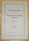 Tätigkeitsberichte der Naturforschenden Gesellschaft Baselland Band XIII. Berichtsjahre 1942-1943.