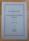 Tätigkeitsberichte der Naturforschenden Gesellschaft Baselland Band IX. Berichtsjahre 1930-1932.