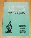 Leitz, Leitz Mikroskope. Monokulare Mikroskope H und G.