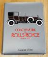 Dalton, Coachwork on Rolls-Royce 1906-1939.