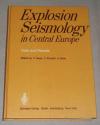 Giese, Explosion seismology in Central Europe