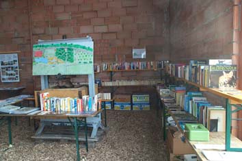 B�cherstand des F�rderwerk Natur e.V.