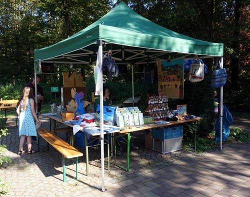 Stand FLedermausfest Frankfurt 2023. D. Diehl